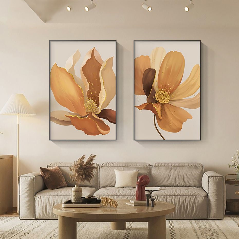 Floral Wall Art Duo