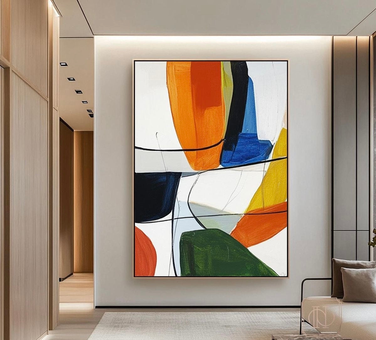 Abstract colourfull Geometric