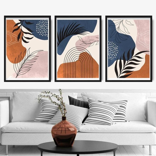 Abstract wall frames