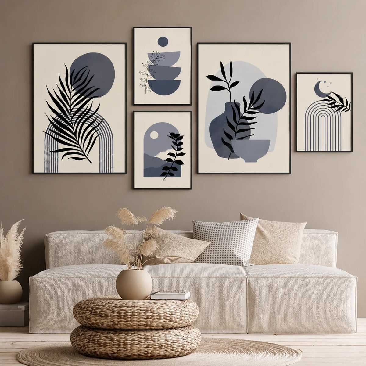 Modern Wall Art 5 pieces