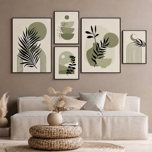 Modern Wall Art 5 pieces