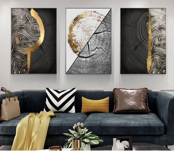 Abstract Wall Art Triplet