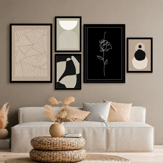 Modern Wall Art 5 pieces