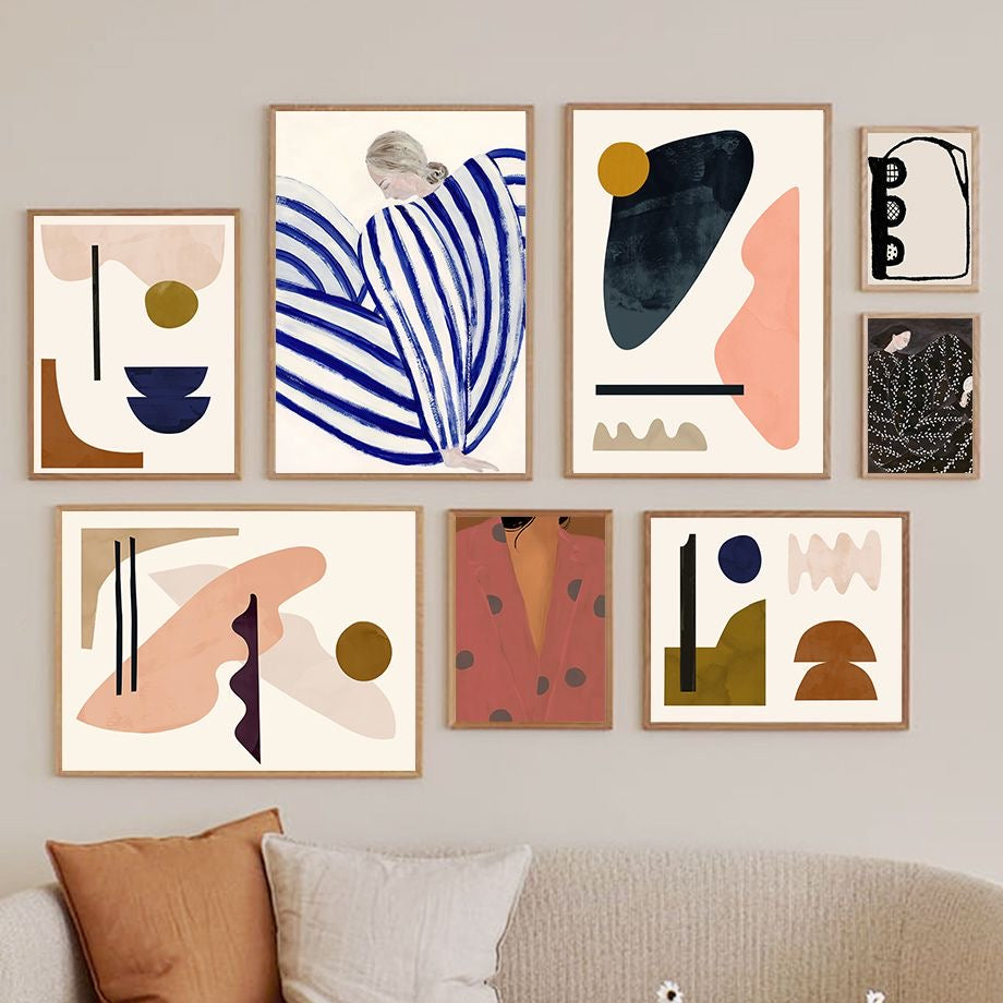 Frame Moder Included Modern 8 frames set – Frames Galleriaa