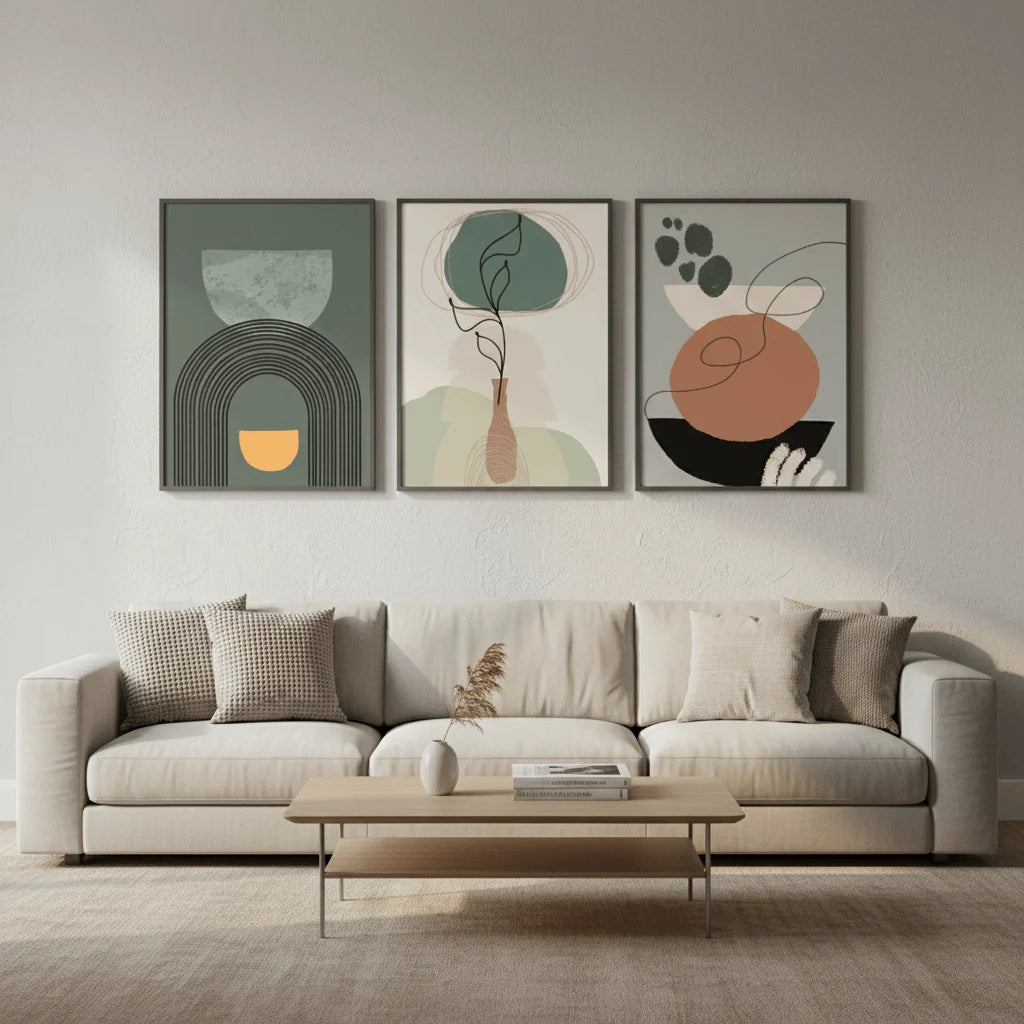 Modern Wall Art set of 3