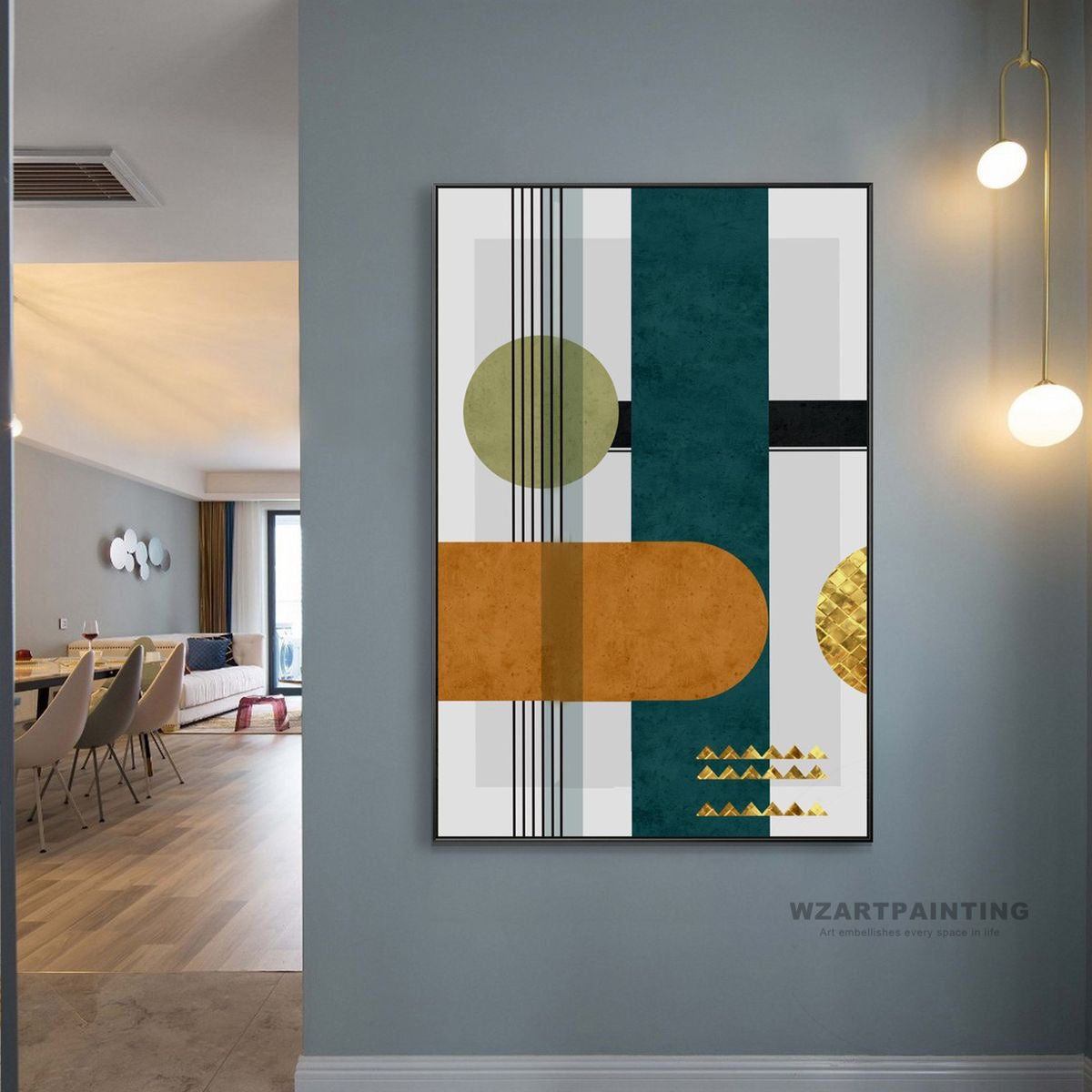 Abstract Minimalist Painting