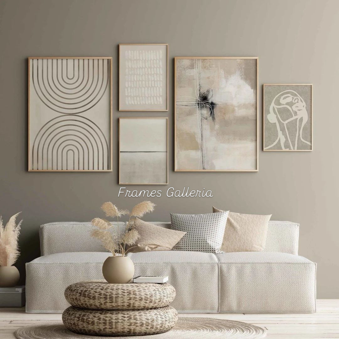 Modern Wall Art 5 pieces