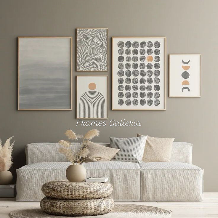 Modern Wall Art 5 pieces