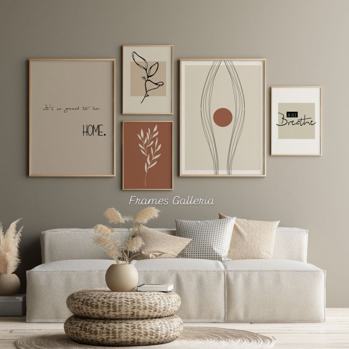 Modern Wall Art 5 pieces