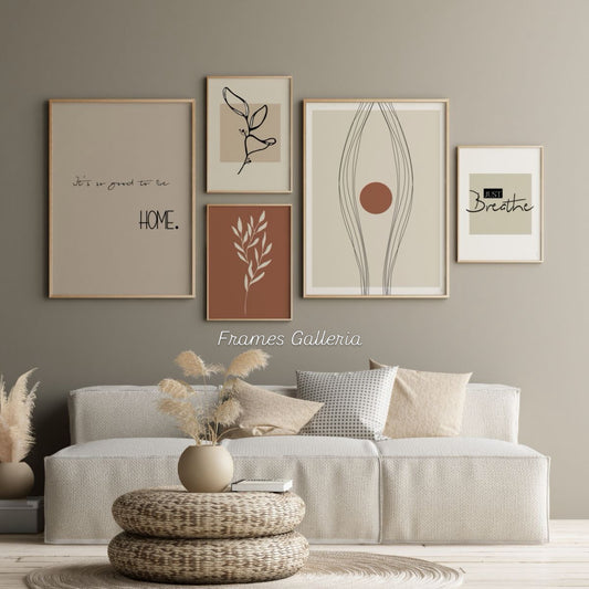Modern Wall Art 5 pieces