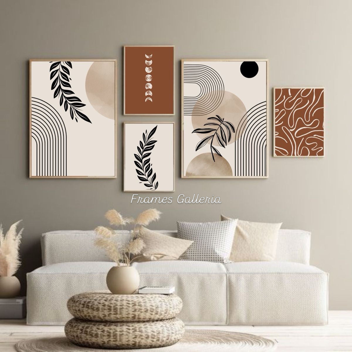 Modern Wall Art 5 pieces