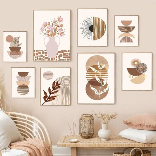 Abstract 8 Frames set