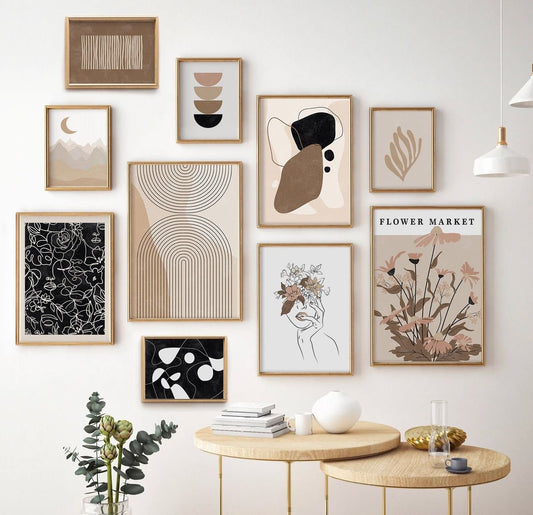 Frame Collection Abstract Set of 10 – Frames Galleriaa