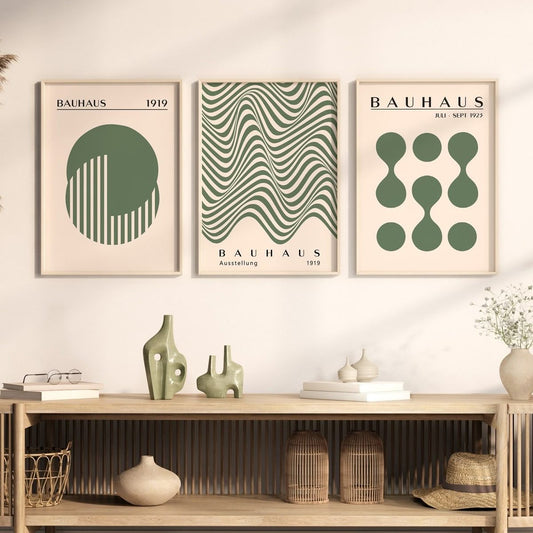 Bauhaus Green Triplet