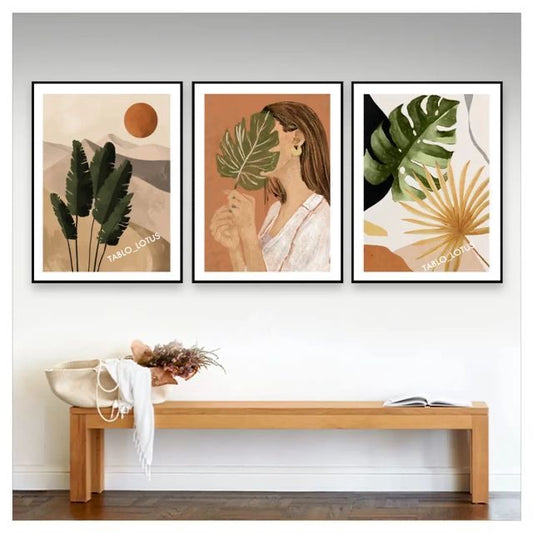 Abstract Wall Art Triplet