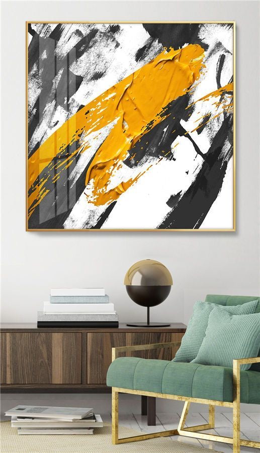 Black n Yellow Painting 4.8