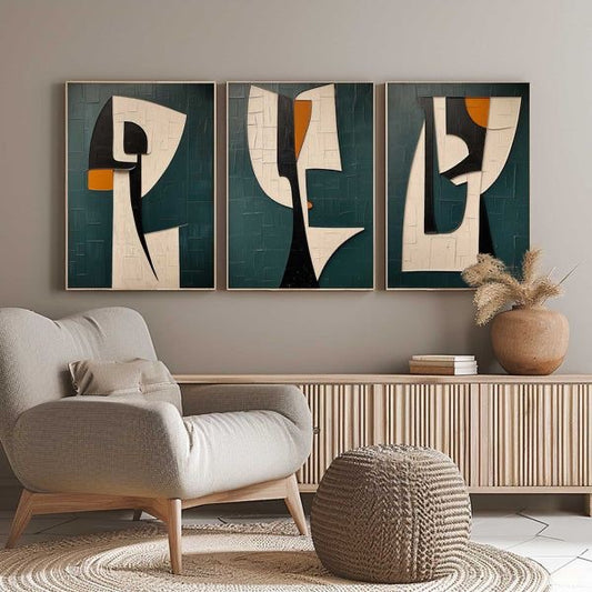 Abstract Wall Art Triplet