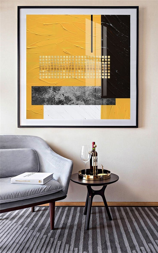 Black n Yellow Painting 4.5