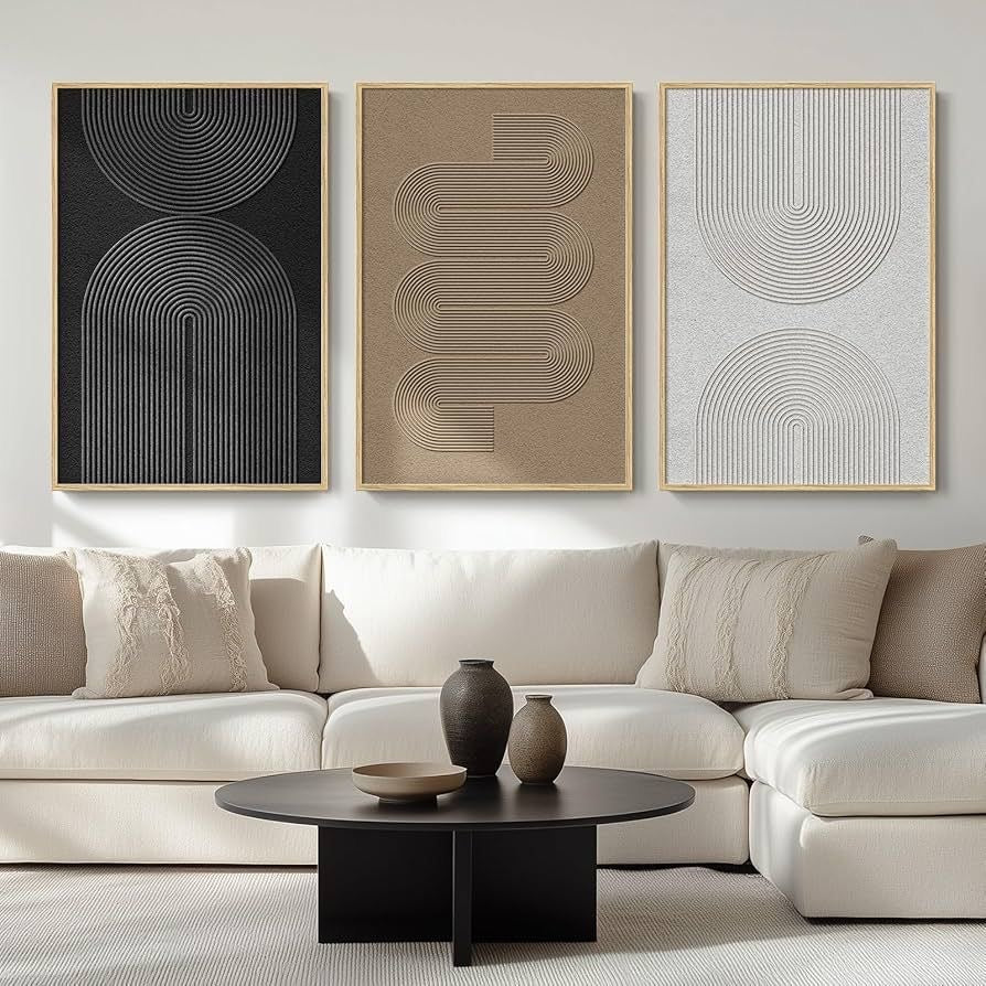 Abstract Wall Art Triplet