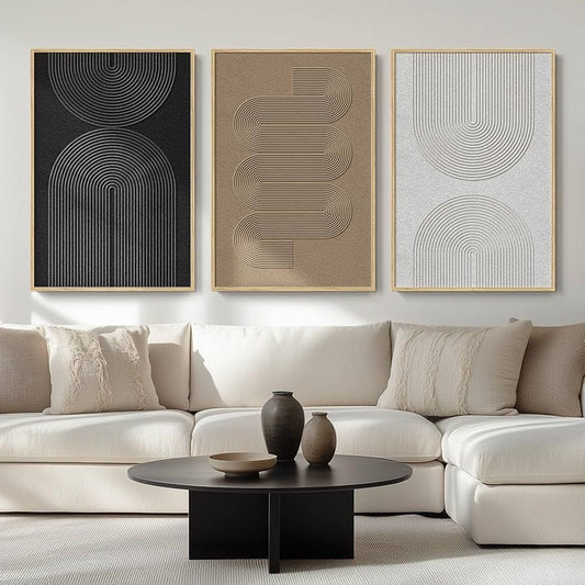 Abstract Wall Art Triplet