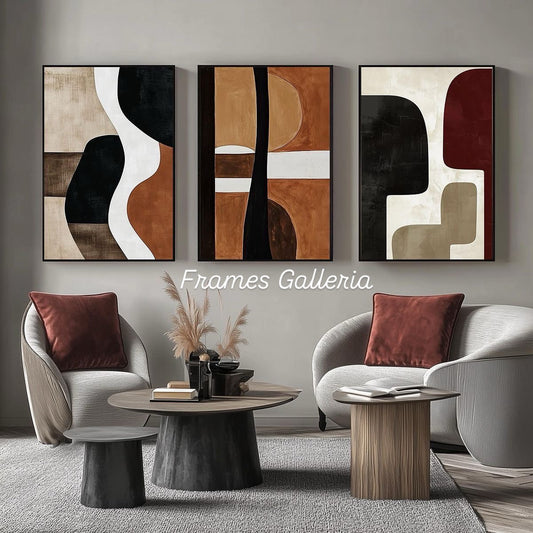 Abstract Wall Art Triplet