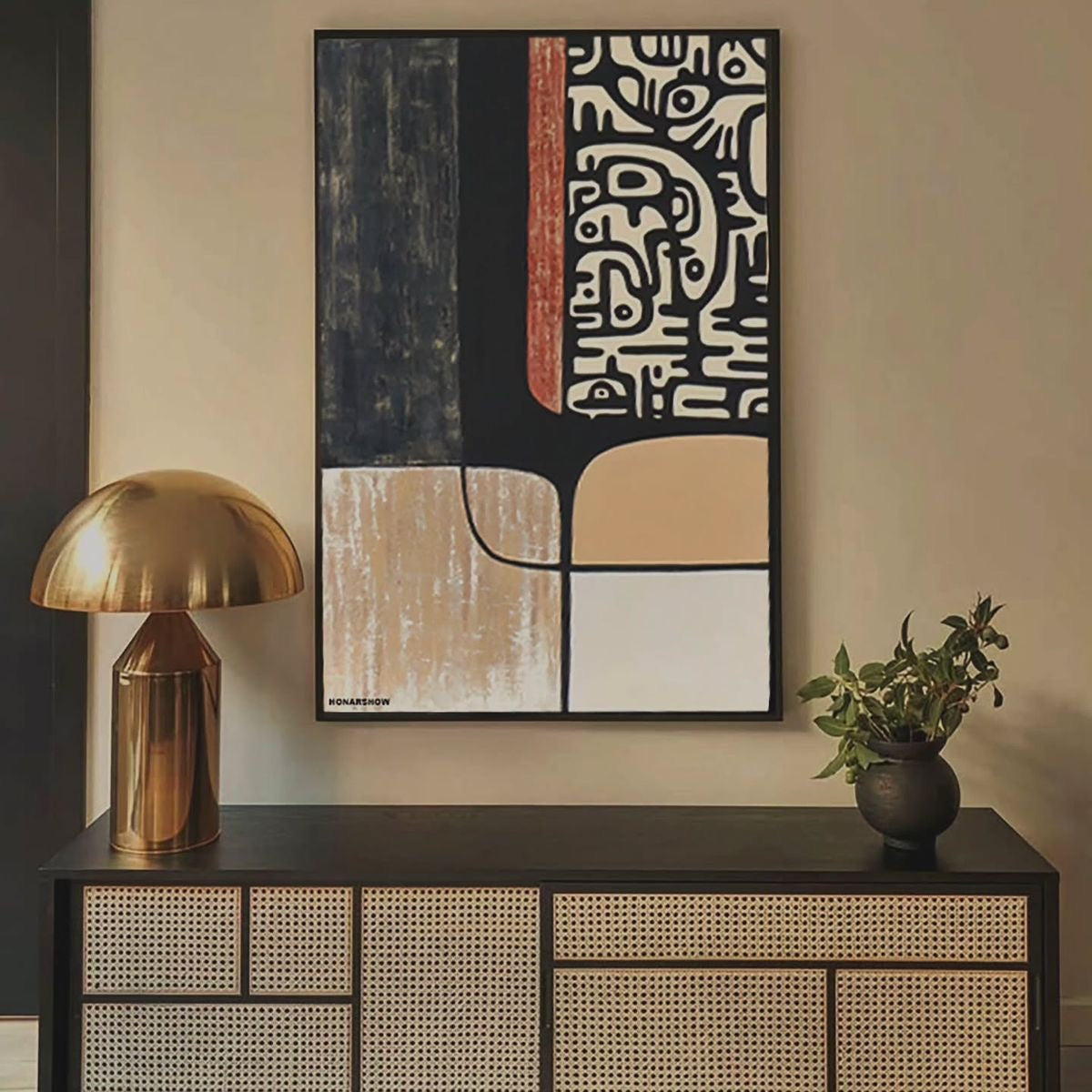Modern Minimalist Abstract Painting
