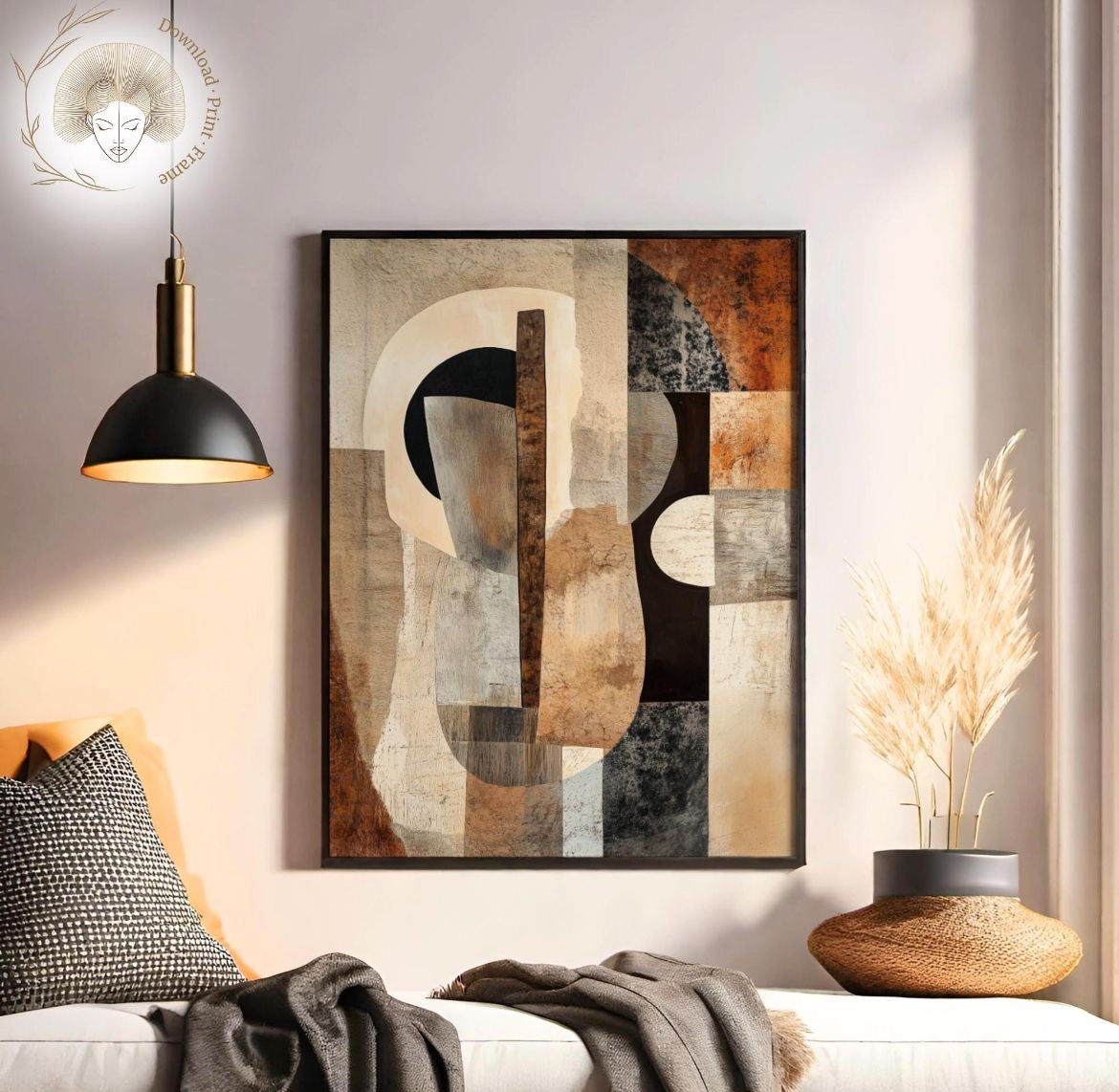 Abstract Minimalist Painting