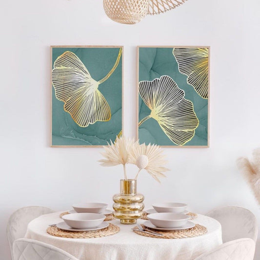 Floral Wall Art Duo
