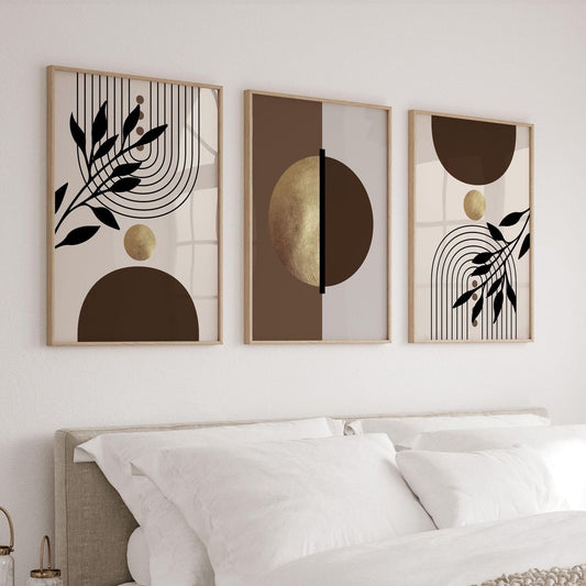 Abstract Wall Art Triplet