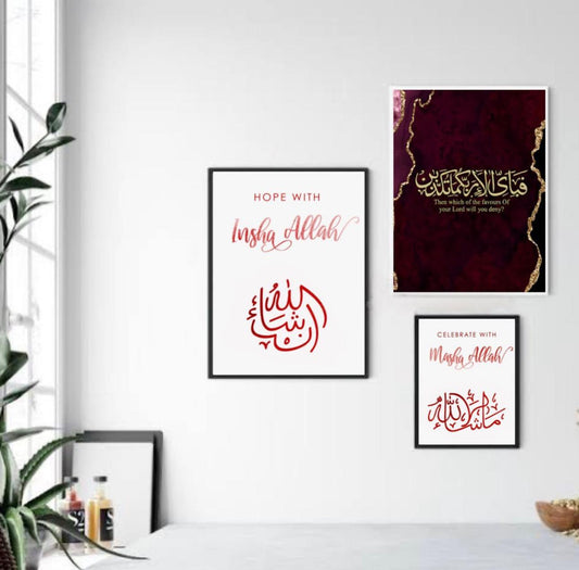 3 Islamic Frames